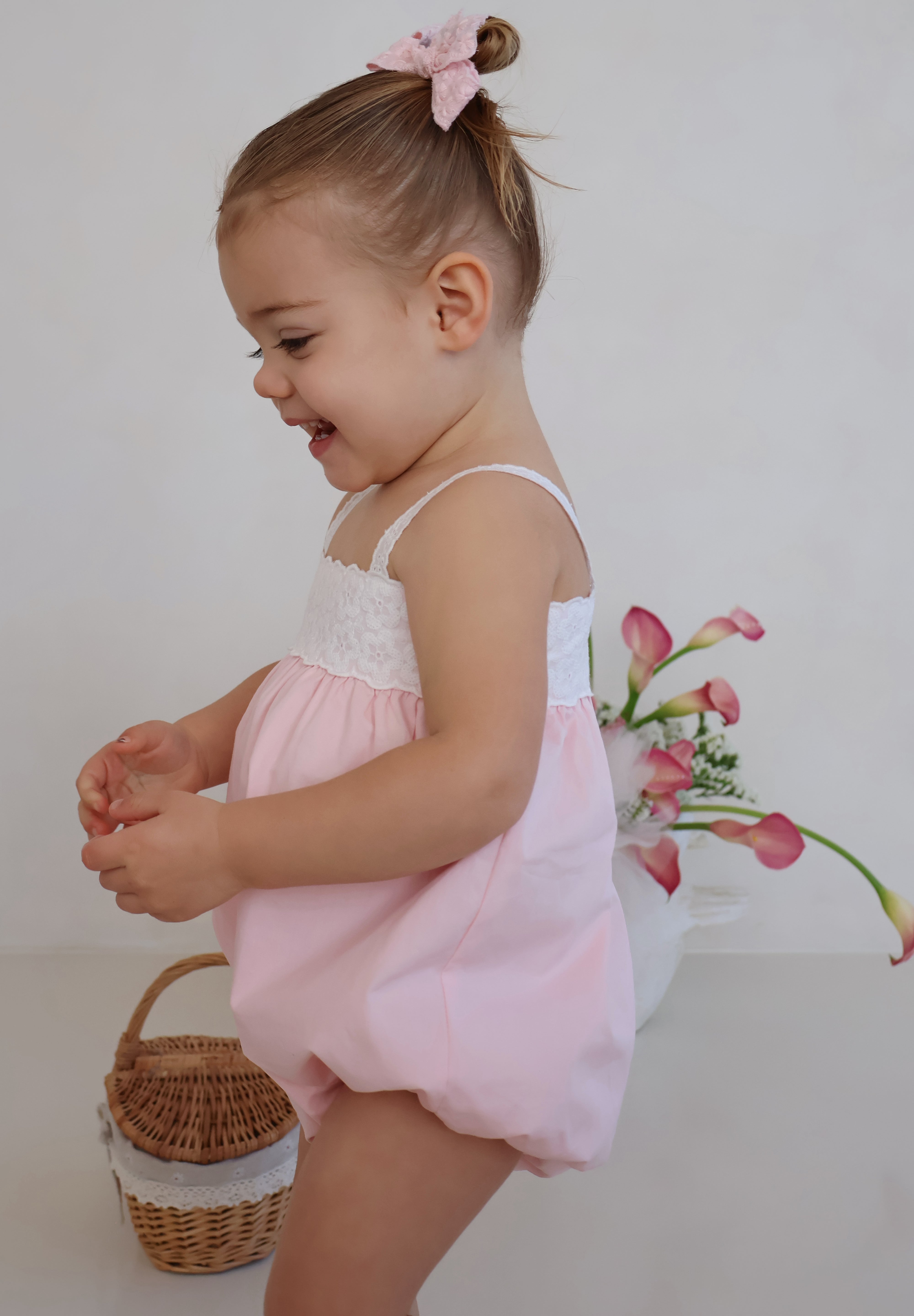 Peony Bubble Romper