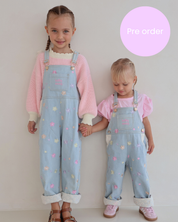 Fairy Bread Overalls